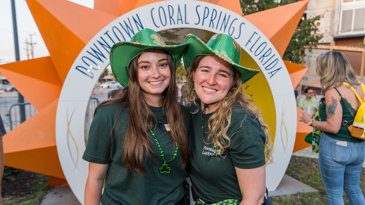 The Blarney Bash, pictured here, is one of this weekend’s main events.