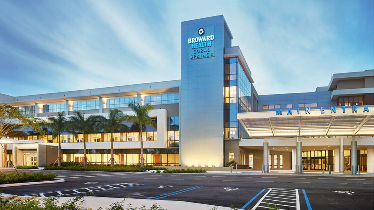 Broward Health Coral Springs and Broward Health North in Deerfield Beach earned “A” ratings in the fall patient safety assessment.