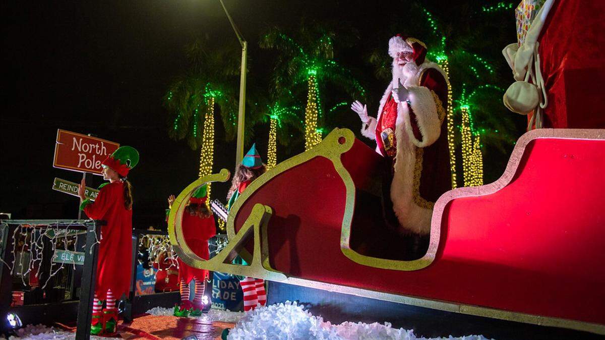 The annual Coral Springs holiday parade is scheduled for 7 p.m. on Wednesday, Dec. 10.