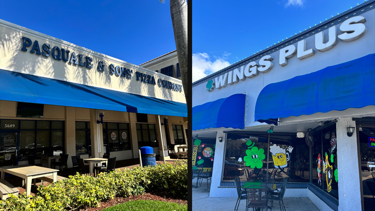 Wings Plus in Coral Springs and Pasquale & Sons’ Pizza Company were subjects of two videos that went viral on social media.