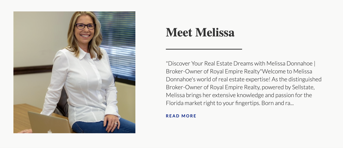 Melissa Donnahoe is a realtor and owns investment properties in the tri-county area.