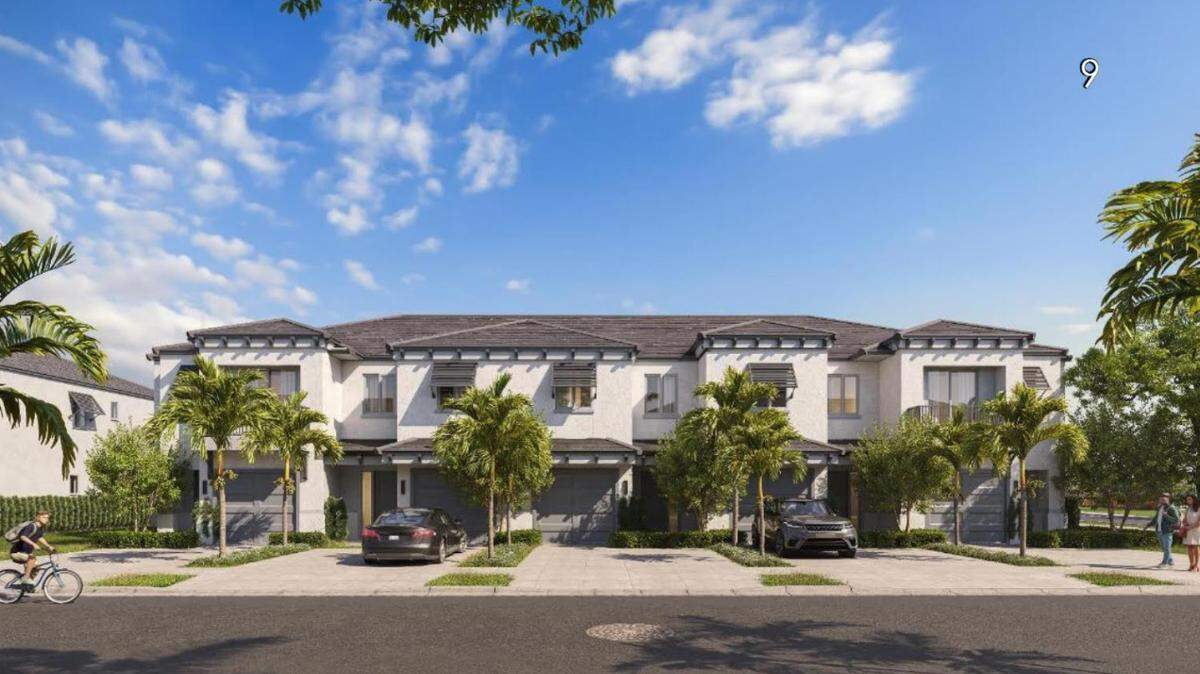Developers are building a 132-townhome community on a defunt golf course in Margate, with sale prices expected to start in the low $600,000s.
