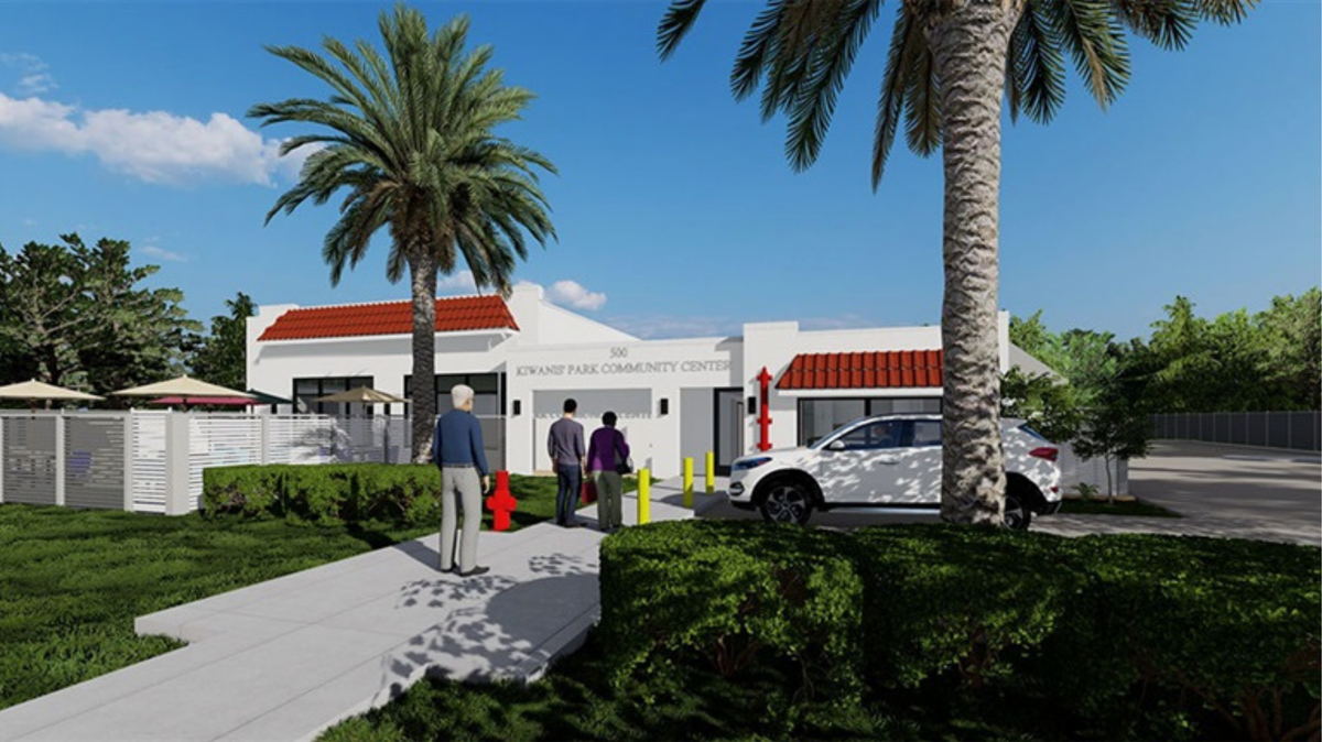Renderings of the new Kiwanis Community Center have been available online for months — but residents will soon be able to see the completed project in person.