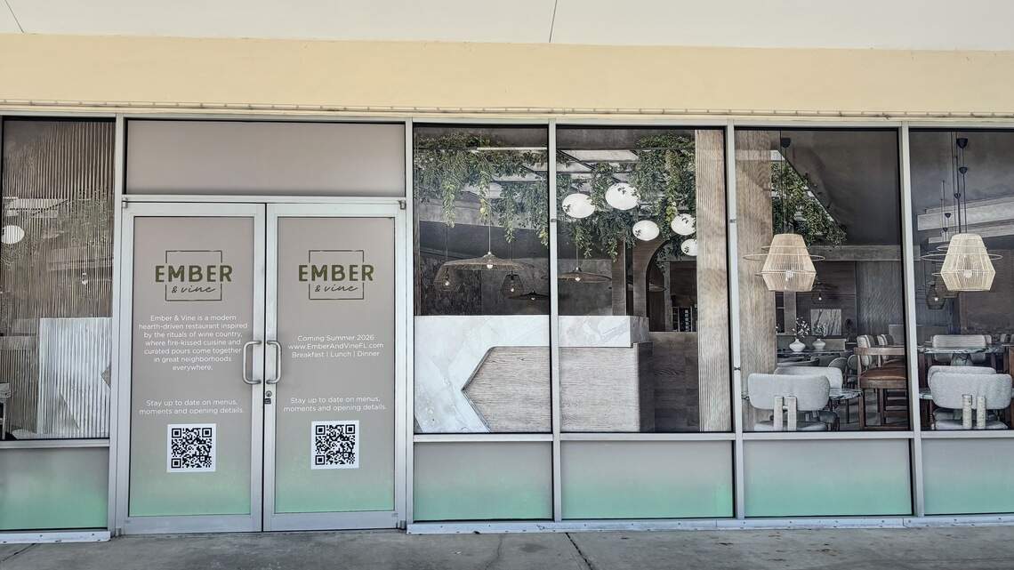 Ember and Vine restaurant plans July opening at former Angelo Elia by Heron Bay
