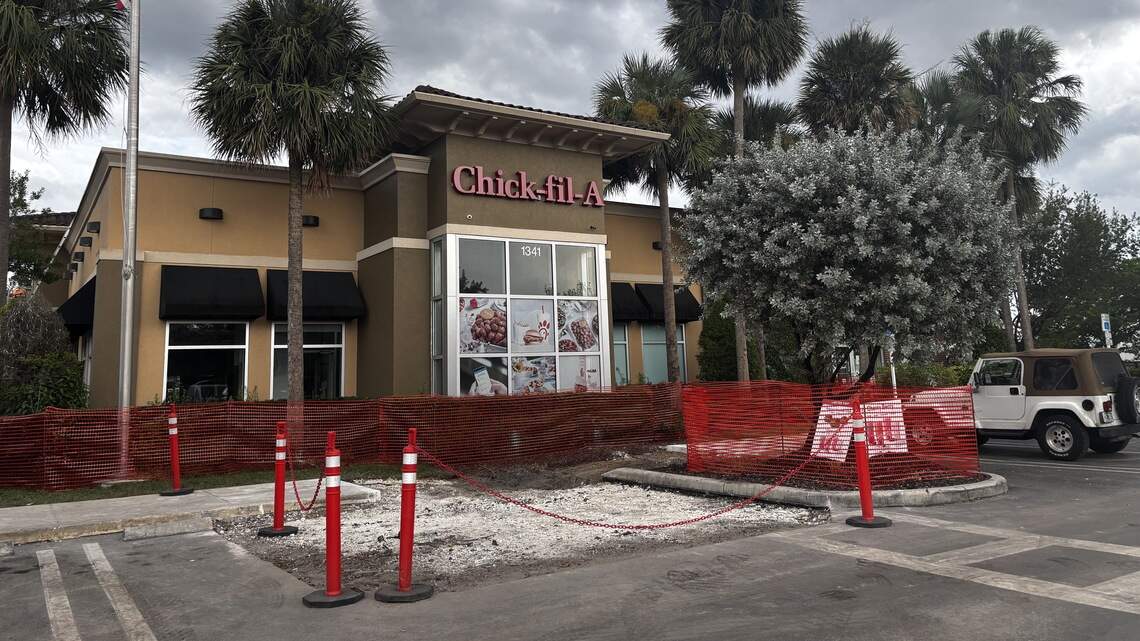 Chick-fil-A in Coral Springs teases re-opening coming soon with giveaways