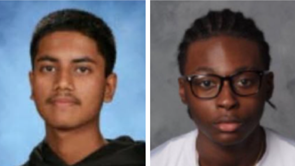 Coral Glades High School announced that senior Zamshed Chowdhury (left) and sophomore Remy Joseph (right) have died in the span of a week.