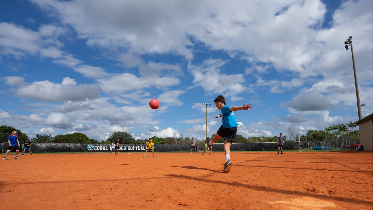 Kids play kickball and many other sports at the current iteration of Coral Springs’ Sportsplex. An upgrade is on the way.