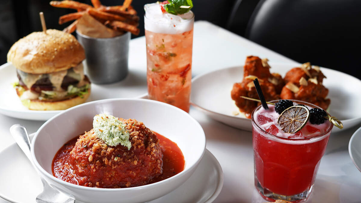 Happy hour dishes and drinks at Gary Rack’s Coral Springs include burgers, wings and specialty cocktails.