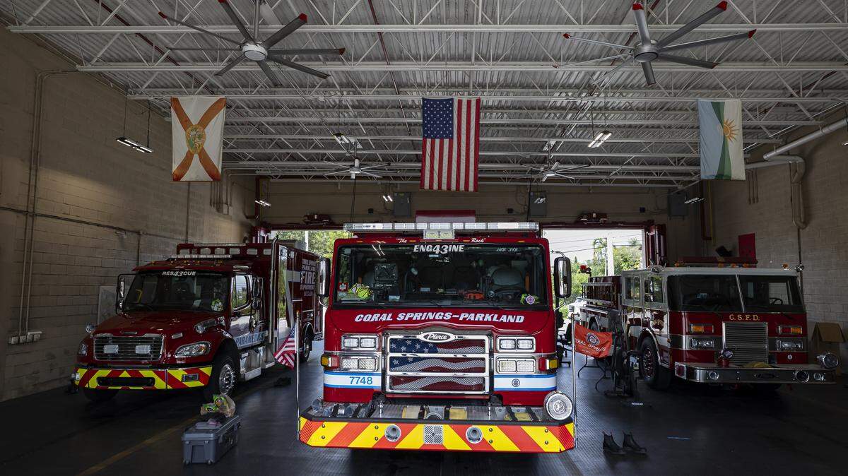 The Coral Springs-Parkland Fire Department extinguished a house fire in the Ramblewood neighborhood on Wednesday, Jan. 14.