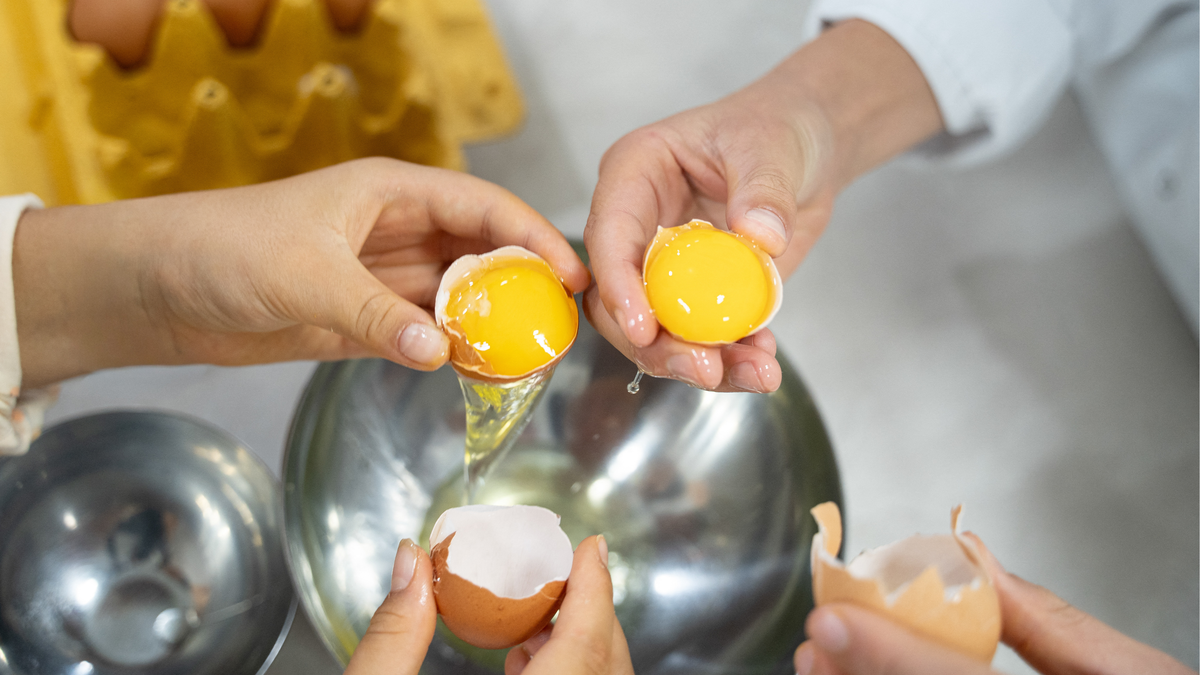 Raw eggs can carry diseases such as salmonella, which are dangerous to humans. Potential contamination is a major reason why the United States established restaurant safety rules over a century ago.
