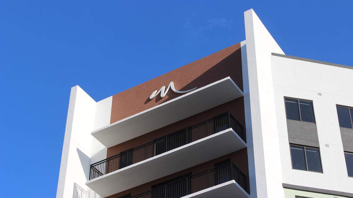 The Cornerstone complex in downtown Coral Springs, which includes Modera apartments pictured here, announced its slate of first-floor restaurants and businesses on Tuesday, Feb. 24.