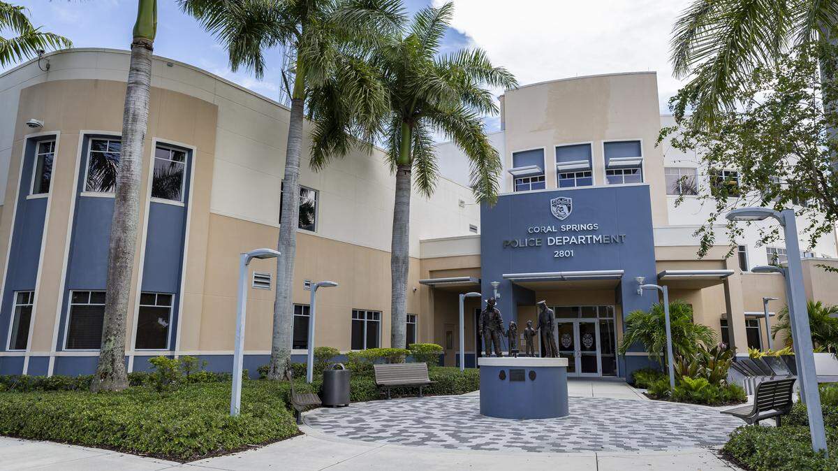 A woman reported to Coral Springs police that someone opened a bank account in her name and withdrew money from it, but investigators she was the one who did it.