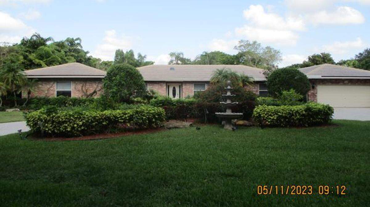 A pair bought the home on 100th Avenue in Coral Springs in 2022 for $1.253 million, records show.