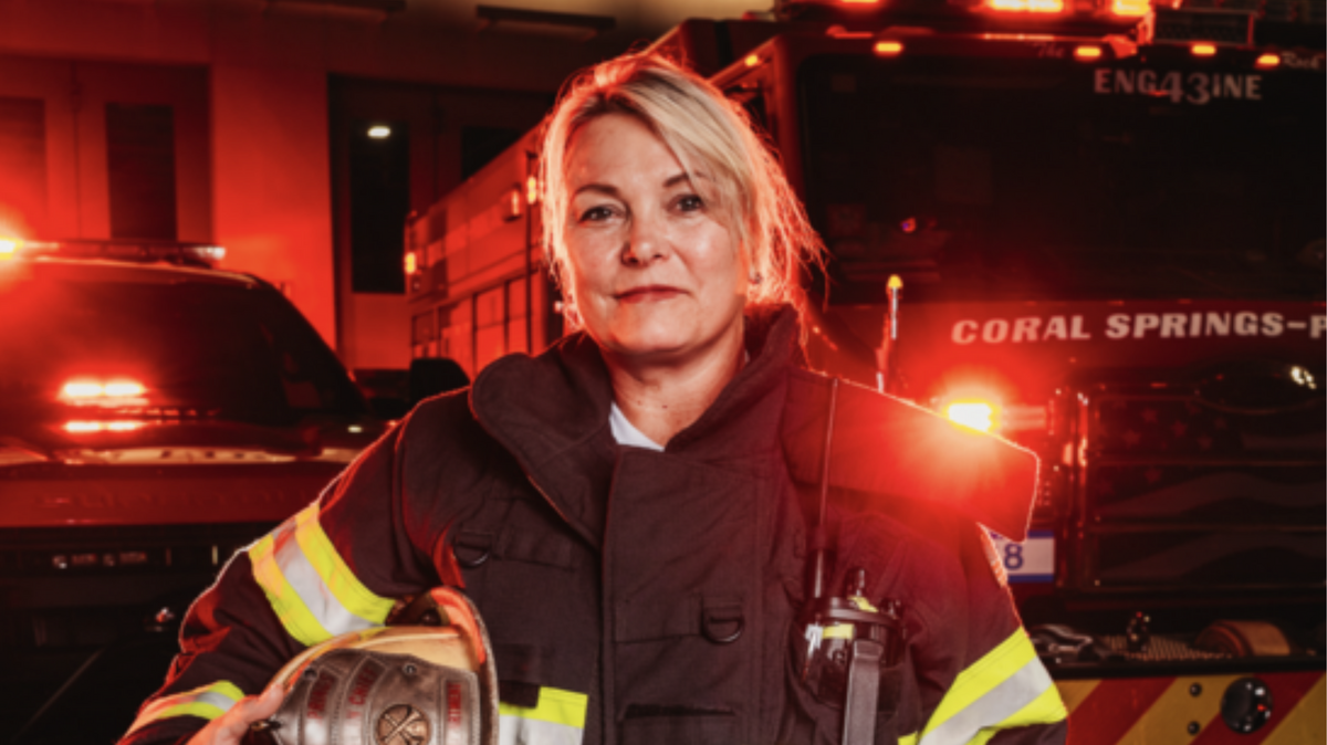 Stephanie Palmer, the first female chief officer of the Coral Springs-Parkland Fire Department, recently retired and sat down the Coral Springs News to discuss her decades of service.