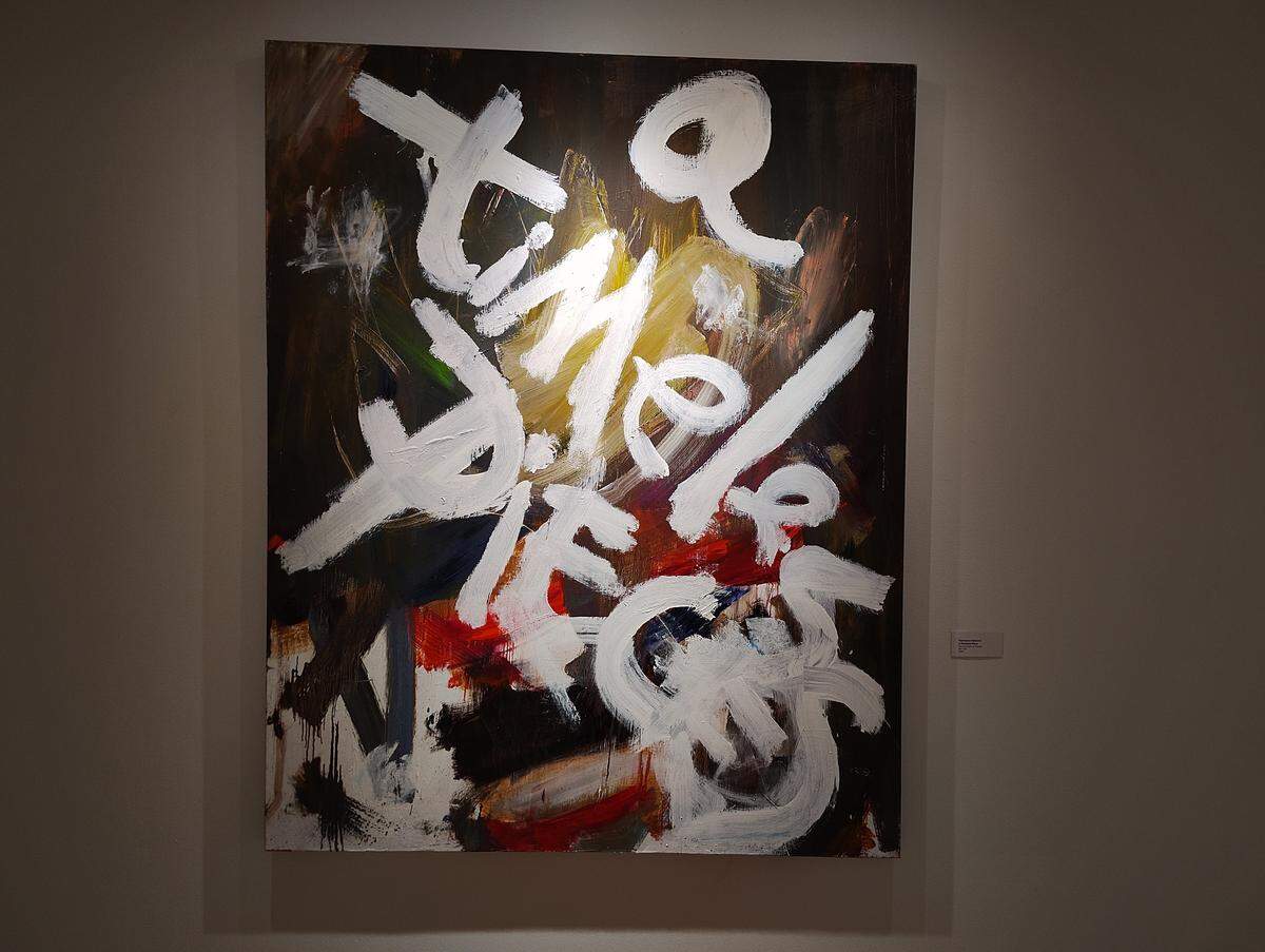 “A Timeless Piece” is one example of Fattovich’s work commenting on what it means to be an artist.
