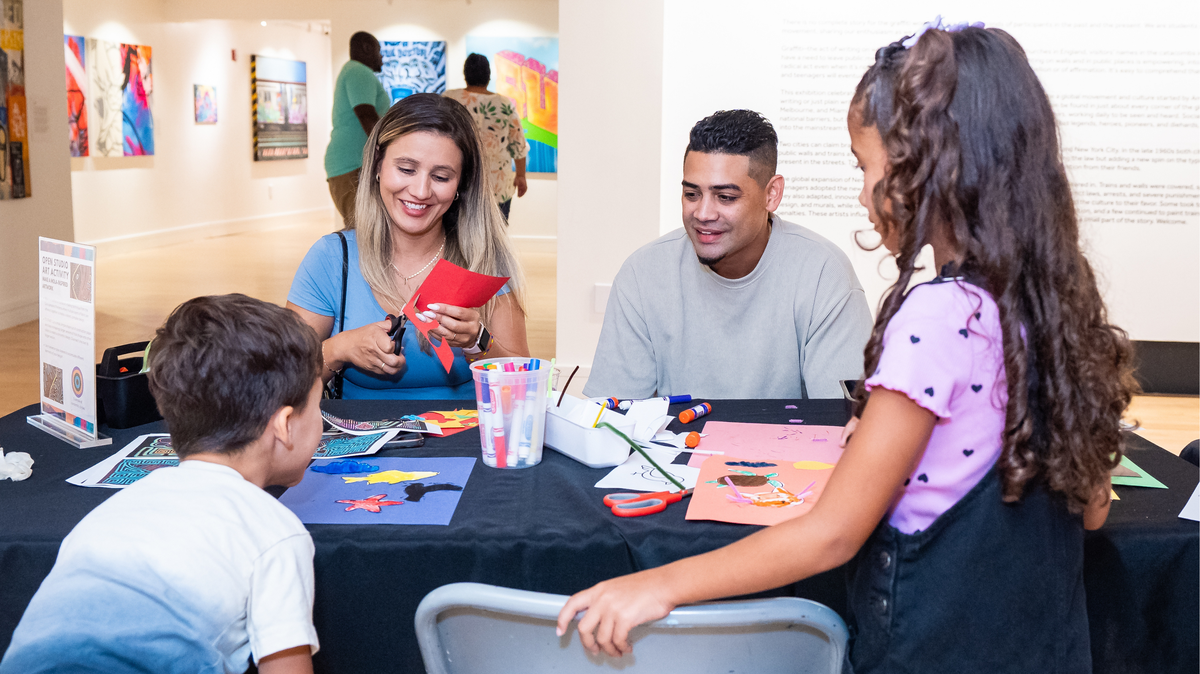 The Coral Springs Museum of Art will host tours and hands-on activities for kids and caregivers on Saturday, March 14, from noon to 4 p.m.
