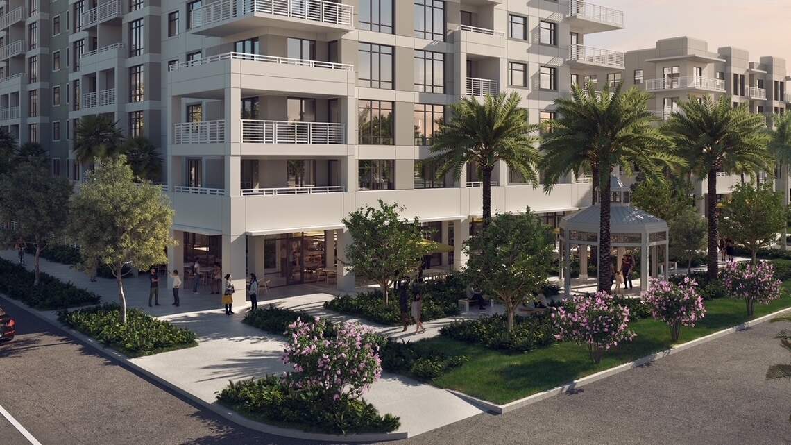 City Village working through approval process for mixed-use, 300-apartment complex
