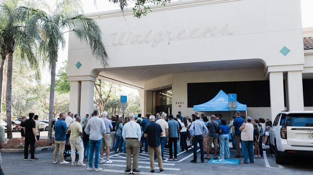 Calvary Chapel Parkland will relocate to a former Walgreens across the street from its current campus on the corner of Wiles Road and U.S. 441.